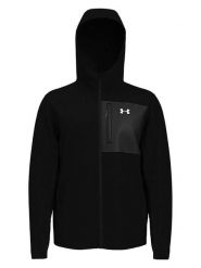Under Armour Kurtka softshellowa "Shield" w kolorze czarnym rozmiar: L. Czarne kurtki outdoor męskie Under Armour, l, bez wzorów, bez kaptura. Za 340.18 zł.
