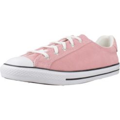 Buty CONVERSE CHUCK TAYLOR ALL STAR DAINTY LUCKY OX Rose. Czerwone buty sportowe na co dzień damskie Converse, bez wzorów, ze skóry. Za 292.99 zł.
