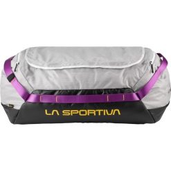 Torba podróżna La Sportiva Nomad 70 Duffel Bag - chalk/black. Szare torebki klasyczne damskie La Sportiva, bez wzorów, bez dodatków. Za 761.19 zł.