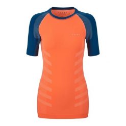 Koszulka damska Falke Warm. Brązowe bluzki sportowe damskie Falke, s, bez wzorów, z elastanu, bez ramiączek. Za 333.00 zł.