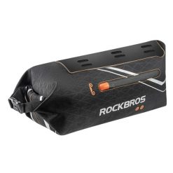 Torebka na ramę rowerową Rockbros 30120016001 zwijana. Białe torebki klasyczne damskie ROCKBROS, bez wzorów, z materiału, duże, bez dodatków. Za 108.00 zł.