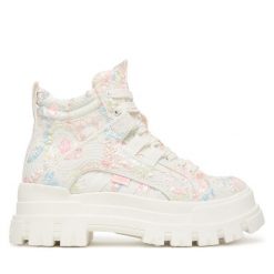 Trzewiki Buffalo. Botki damskie Buffalo, bez obcasa, na płaskiej podeszwie, bez zapięcia. Za 559.99 zł.