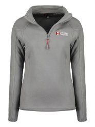 Canadian Peak Bluza polarowa "Tugeak" w kolorze jasnoszarym rozmiar: XL. Szare bluzy bez kaptura damskie Canadian Peak, xl, z polaru. Za 74.63 zł.