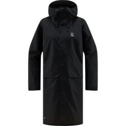 Parka damska z kapturem Haglöfs Aria Proof. Niebieskie parki damskie Haglöfs, l, bez wzorów, z materiału. Za 956.90 zł.
