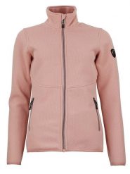 Peak Mountain Kurtka polarowa "Acapri" w kolorze jasnoróżowym rozmiar: L. Różowe kurtki damskie Peak Mountain, l, bez wzorów, z materiału, bez kaptura. Za 252.99 zł.