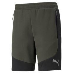 Szorty Sportowe Męskie Puma Evostripe 8'' Dk. Zielone szorty męskie Puma, m, na fitness i siłownię. Za 146.99 zł.