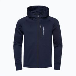 Bluza żeglarska męska Sail Racing Spray Powerstretch Zip Hood. Niebieskie bluzy z kapturem męskie SAIL RACING, l, z elastanu. Za 599.99 zł.