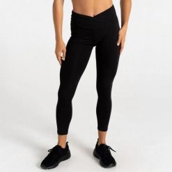Damskie legginsy Dare 2B Revived II. Czarne legginsy damskie Dare 2b, l, bez wzorów, z materiału, na fitness i siłownię. Za 182.00 zł.