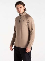 Dare 2b Bluza polarowa "Fuse Up II Core" w kolorze beżowym rozmiar: XL. Brązowe bluzy bez kaptura męskie Dare 2b, xl, z materiału. Za 87.81 zł.