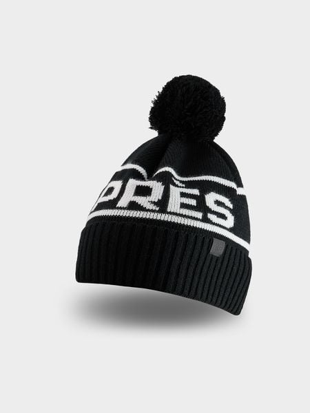 4F Czapka zimowa z dodatkiem wełny damska - czarna M. Czarne czapki zimowe damskie 4f, z wełny. Za 89.99 zł.