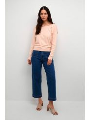 Cream Sweter "Dela" w kolorze brzoskwiniowym rozmiar: L. Pomarańczowe swetry klasyczne damskie Cream, l, bez kołnierzyka. Za 78.84 zł.