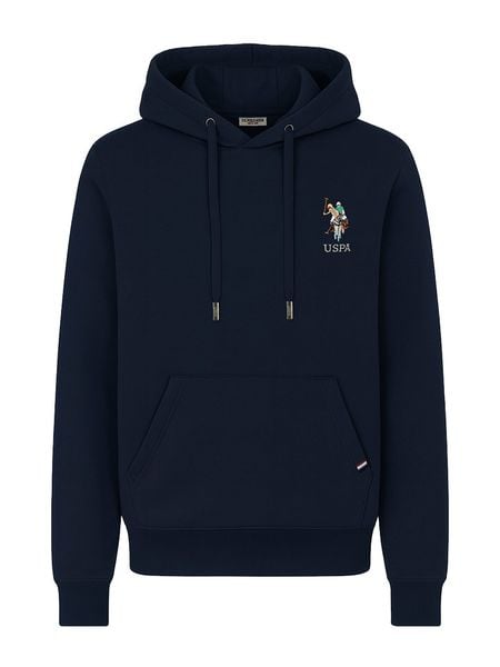 U.S. Polo Assn. Bluza w kolorze granatowym rozmiar: S. Niebieskie bluzy z kapturem męskie U.S. Polo Assn., s, z bawełny. Za 162.11 zł.