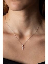 Lodie Silver Srebrny naszyjnik z zawieszką - dł. 42 cm rozmiar: onesize. Szare naszyjniki damskie Lodie Silver, srebrne. Za 50.95 zł.