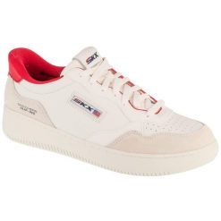 Buty sportowe Sneakersy męskie, Sport Court 2.0 - Konor. Białe buty sportowe na co dzień męskie Skechers, bez zapięcia, trekkingowe, Skechers Sport. Za 379.99 zł.