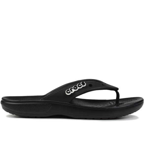 Japonki plażowe męskie Crocs Classic Flip. Czarne klapki i japonki męskie Crocs, z materiału. Za 109.00 zł.