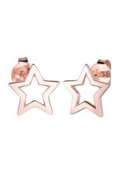 Elli Damskie Star Cut-Out Astro Look Basic Trend w srebra próby 925 Kolczyki 1 ct. Szare kolczyki damskie Elli, srebrne. Za 168.99 zł.