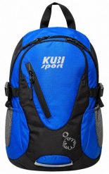 Plecak turystyczny Mountains 20 L. Niebieskie plecaki damskie KUBISPORT, bez wzorów, z materiału, sportowe. Za 73.00 zł.