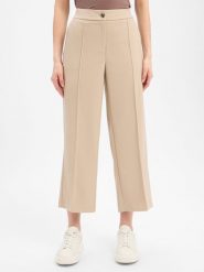 Opus Spodnie - Melane Soft Kobiety beżowy, 38. Brązowe spodnie materiałowe damskie Opus, bez wzorów, z syntetyku. Za 229.95 zł.
