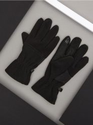 Rękawiczki - czarny. Czarne rękawiczki męskie Sinsay, bez wzorów. Za 25.99 zł.