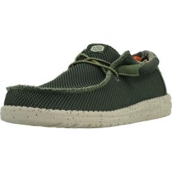 Tenisówki Hey Dude Model 40161h Kolor Zielony. Zielone trampki i tenisówki męskie Hey dude, bez wzorów, z tkaniny, bez zapięcia. Za 334.25 zł.