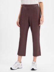 Marie Lund spodnie ze sztucznej skóry Kobiety lila, 36. Spodnie materiałowe damskie Marie Lund, bez wzorów, ze skóry, eleganckie. Za 349.95 zł.