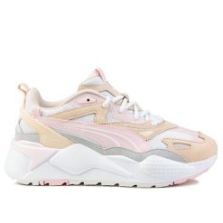 Buty damskie sneakersy sportowe Puma RS-X EFEKT PRM. Białe buty sportowe na co dzień damskie Puma, bez wzorów, z jeansu, trekkingowe. Za 269.00 zł.