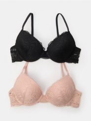 Biustonosze Push up 2 pack - wielobarwny. Biustonosze Sinsay, bez wzorów. Za 35.99 zł.