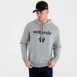 Bluza z kapturem Washington Wizards NBA. Szare bluzy z kapturem męskie New Era, m. Za 294.50 zł.