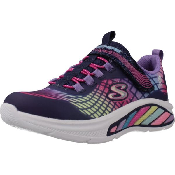 Buty SKECHERS 303722L Wielokolorowy. Niebieskie obuwie do biegania damskie Skechers. Za 247.99 zł.