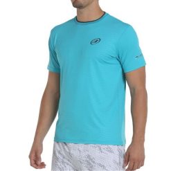 Bullpadel Meira T-shirt. Niebieskie t-shirty damskie bullpadel, bez wzorów, bez kołnierzyka. Za 199.05 zł.
