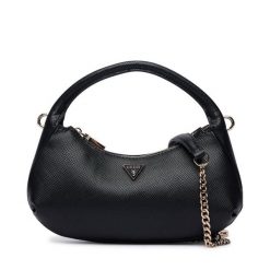 Torebka Guess. Czarne torebki klasyczne damskie Guess, z aplikacjami, bez dodatków. Za 494.99 zł.