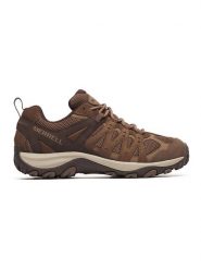 Merrell Skórzane buty turystyczne "Accentor 3" w kolorze brązowym rozmiar: 42. Brązowe buty trekkingowe męskie MERRELL, ze skóry, bez zapięcia, outdoorowe. Za 306.73 zł.