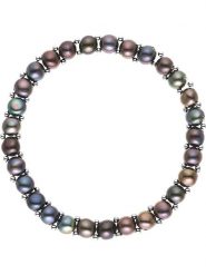 Pearline Bransoletka perłowa ze wzorem rozmiar: onesize. Białe bransoletki damskie Pearline. Za 152.99 zł.