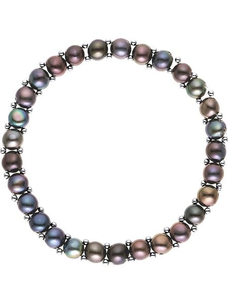 Pearline Bransoletka perłowa ze wzorem rozmiar: onesize. Białe bransoletki damskie Pearline. Za 222.41 zł.