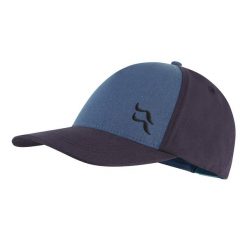 Czapka z daszkiem Rab Calet Embroidery Cap. Niebieskie czapki męskie RAB, bez wzorów, sportowe. Za 119.99 zł.