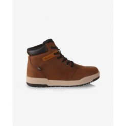 Kilpi LOMAR HIGH WP-M męskie buty sportowe do rekreacji. Brązowe buty trekkingowe męskie Kilpi, z nylonu, bez zapięcia, trekkingowe. Za 339.43 zł.