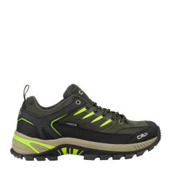 Buty trekkingowe męskie CMP RIGEL 2.0 LOW skóra wodoodporne. Zielone buty trekkingowe męskie CMP, ze skóry, bez zapięcia, trekkingowe. Za 399.99 zł.