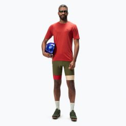 Koszulka rowerowa męska Endura Loop Tech brick. Czerwone t-shirty sportowe męskie ENDURA, m, bez ramiączek, rowerowe. Za 159.99 zł.