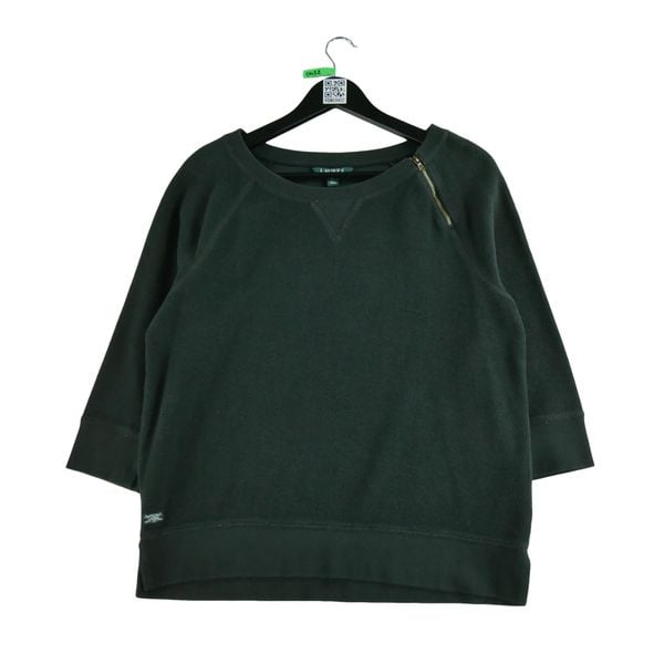 Second life - Damski czarny sweter - Stan bardzo dobry. Czarne golfy damskie Ralph Lauren, bez wzorów, bez ramiączek. Za 101.48 zł.