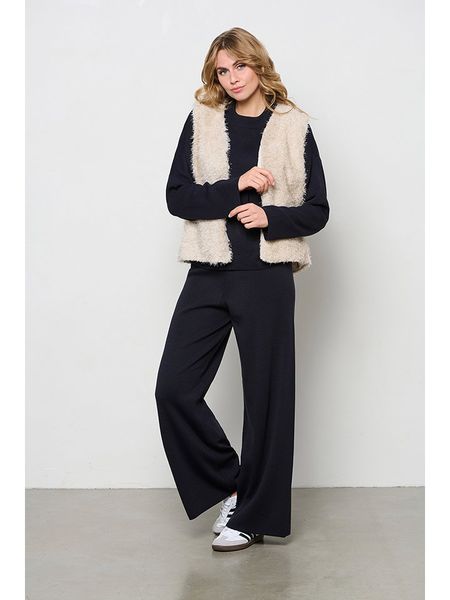 &Co Woman Spodnie "Brea" w kolorze czarnym rozmiar: XL. Czarne spodnie materiałowe damskie &Co Woman, bez wzorów, z materiału. Za 118.01 zł.