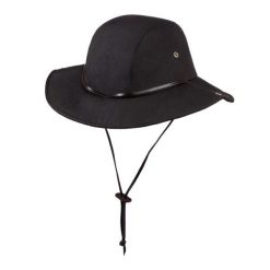 Wodoodporny kapelusz Umbria Equitazione. Brązowe kapelusze damskie UMBRIA EQUITAZIONE, bez wzorów, z bawełny. Za 68.92 zł.