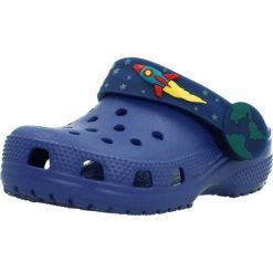 Sandały CROCS CLASSIC LIGHTS Niebieski. Niebieskie sandały męskie Crocs, z syntetyku, bez zapięcia. Za 119.99 zł.