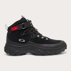 Oakley Buty Merdian Fof100582-02E. Czarne buty trekkingowe męskie Oakley, na zimę, z kauczuku, bez zapięcia, trekkingowe. Za 909.20 zł.