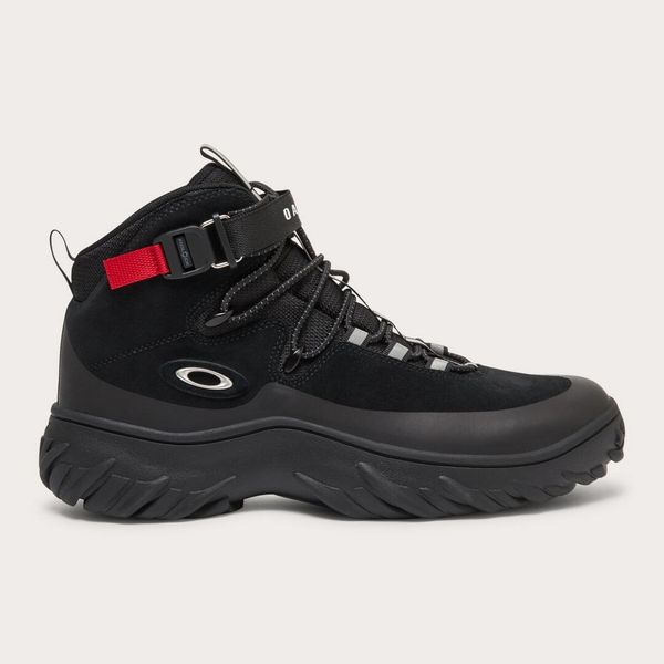 Oakley Buty Merdian Fof100582-02E. Czarne buty trekkingowe męskie Oakley, na zimę, z kauczuku, bez zapięcia, trekkingowe. Za 981.15 zł.