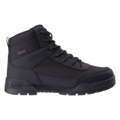 Średnie buty trekkingowe Magnum Armory Wp. Czarne buty trekkingowe męskie MAGNUM, z gumy, bez zapięcia, outdoorowe. Za 413.04 zł.