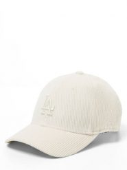 New Era czapka z daszkiem Mężczyźni Bawełna (100%) biały, ONE SIZE. Białe czapki męskie New Era, bez wzorów, z bawełny, klasyczne. Za 89.95 zł.