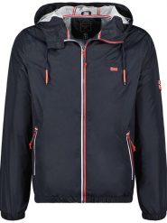 Geographical Norway Kurtka przejściowa "Bolby" w kolorze granatowym rozmiar: XXL. Niebieskie kurtki męskie Geographical Norway, xxl, bez wzorów, bez kaptura. Za 184.46 zł.