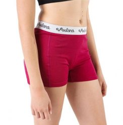 Bokserki damskie 100% Merino 2 szt. Woolona Zelus. Czerwone bokserki i panty damskie WOOLONA, s, bez wzorów, z materiału. Za 261.00 zł.