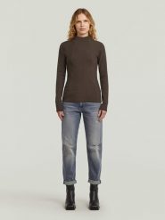 G-Star Dżinsy - Boyfriend fit - w kolorze niebiesko-szarym rozmiar: W29/L/30. Niebieskie jeansy damskie G-Star, z podwyższonym stanem. Za 257.14 zł.