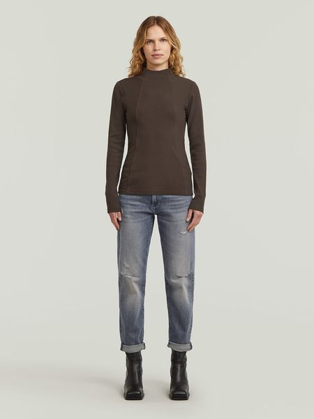 G-Star Dżinsy - Boyfriend fit - w kolorze niebiesko-szarym rozmiar: W29/L/30. Niebieskie jeansy damskie G-Star, z podwyższonym stanem. Za 257.14 zł.